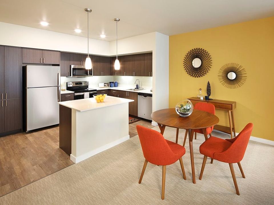Kitchen and dining area