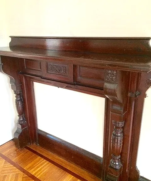 1 of 2 mantels