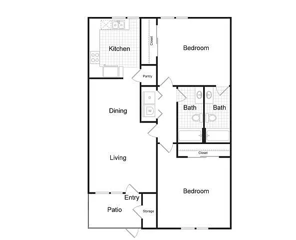 Floor plan D