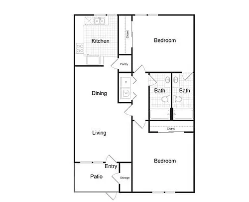 Floor plan D