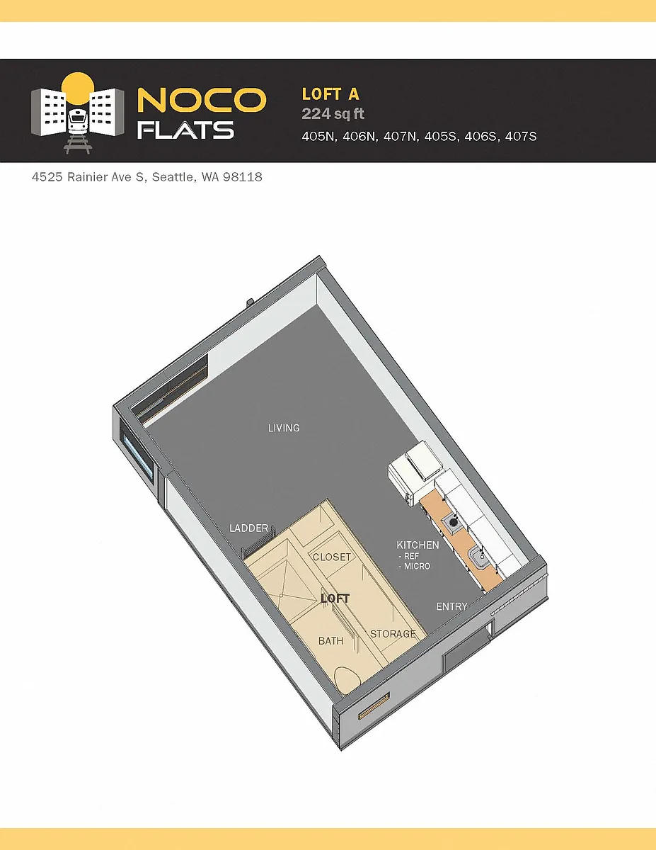 Floor plan Loft A