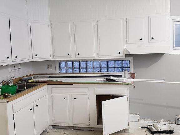 Kitchen during renovation