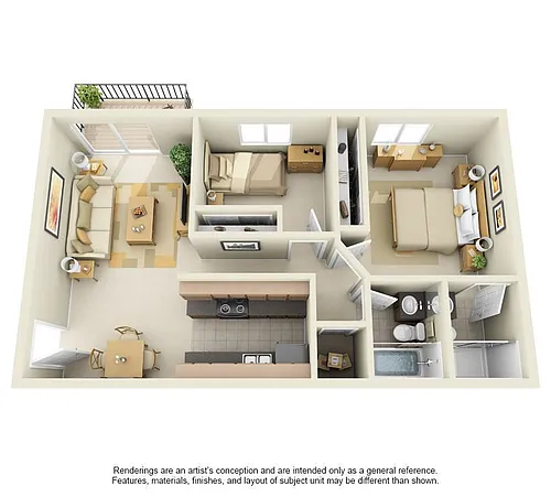 Floor plan B3