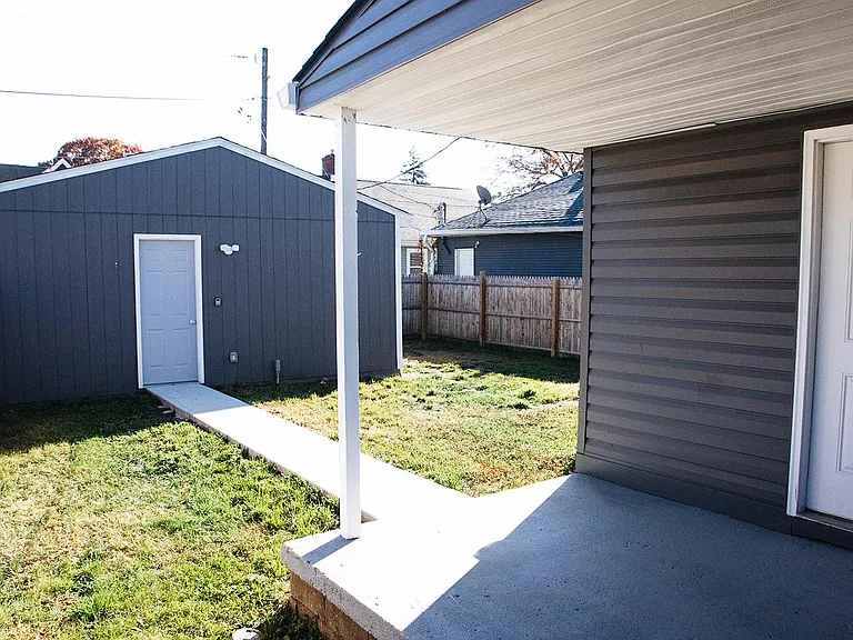 main floor backyard