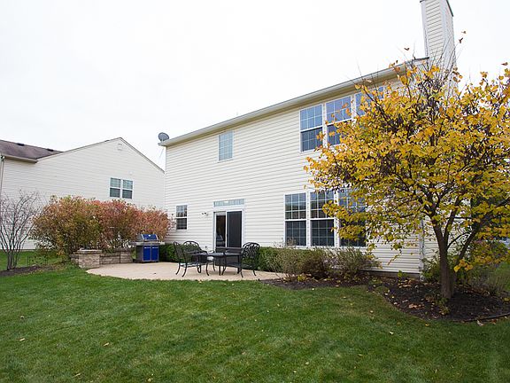 Back view of house