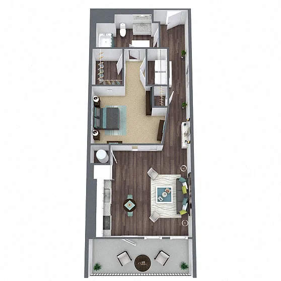 Floor plan S1 - C