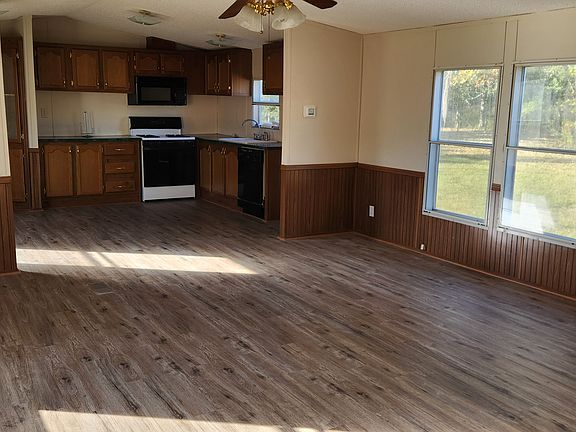 Living to kitchen open floor plan