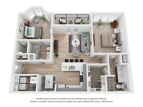Floor plan The Sawmill