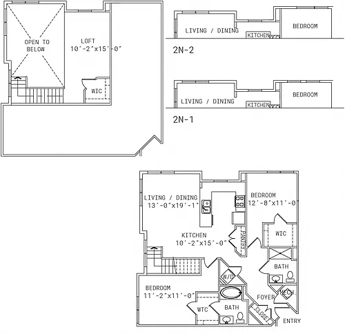 Floor plan 2-B11