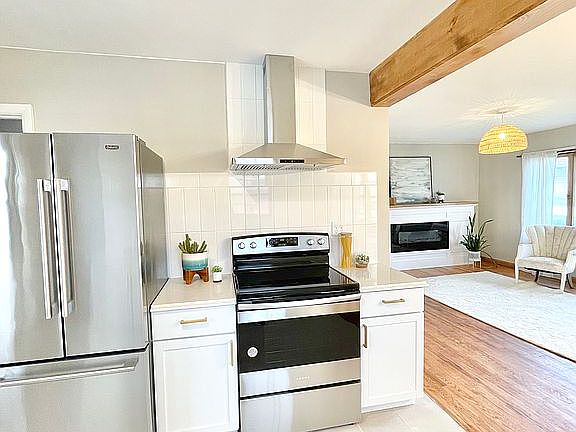 new stainless appliances