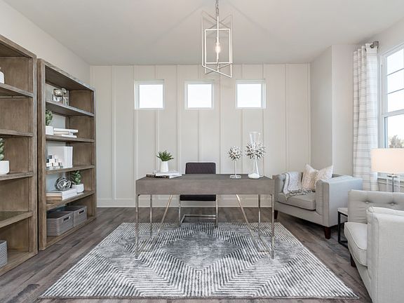 First-Floor Flex Space Home Office