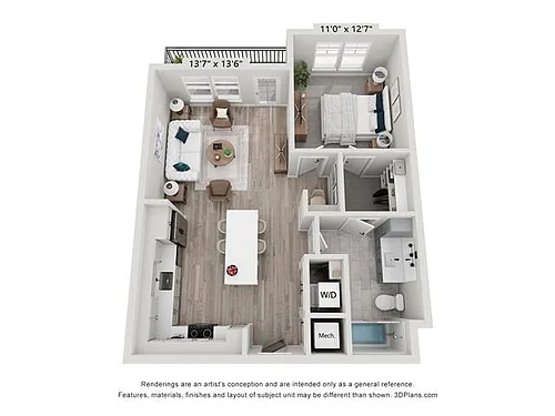 Floor plan Dogwood