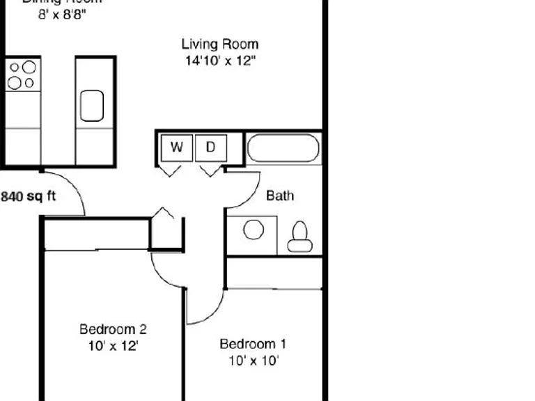 2x1 Standard l 840 sq ft 2x1 Standard l 840 sq ft