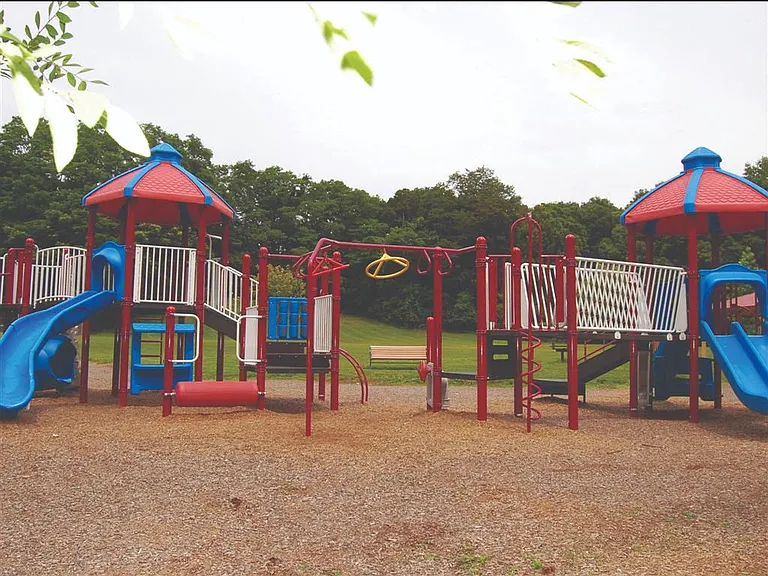 Enjoy convenient access to green space and a playground at Alister Morristown