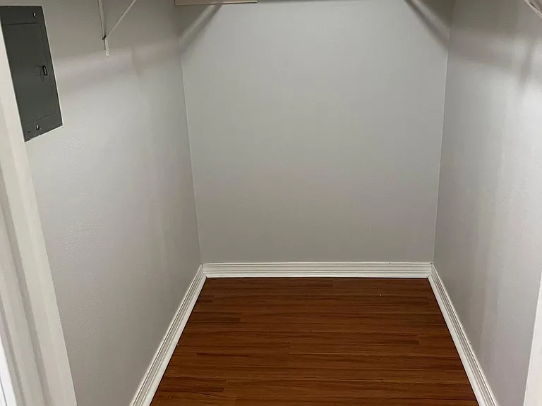Bedroom walk in closet