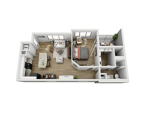 Floor plan Prickly Pear