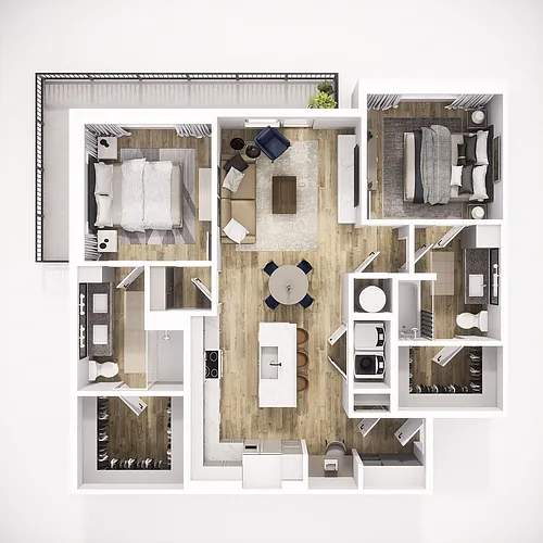 Floor plan B2