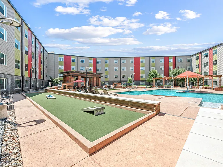 Terra Apartments Outdoor Lawn Area