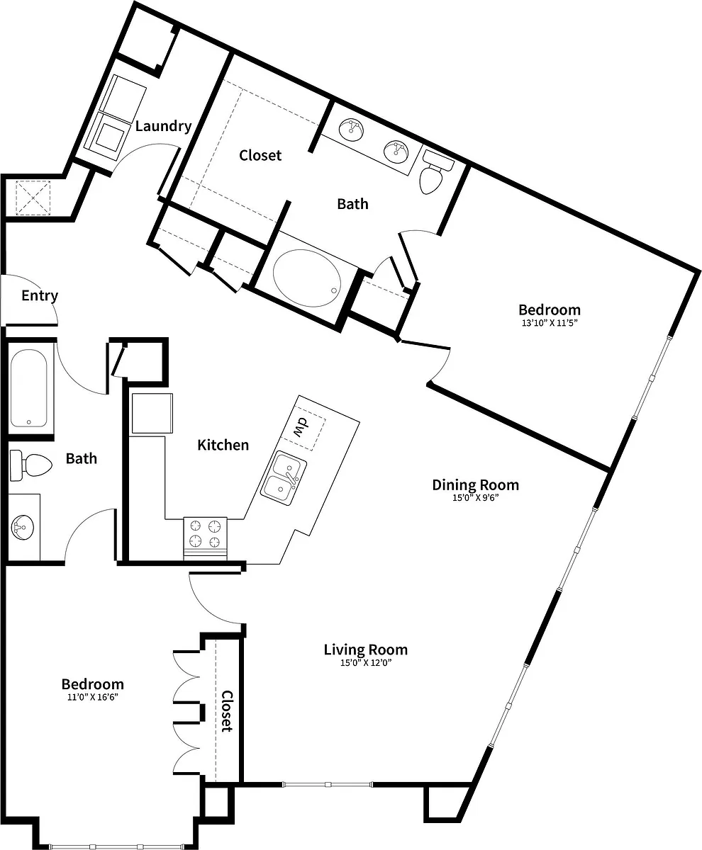 Floor plan B3