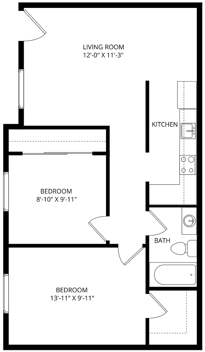 Floor plan B1