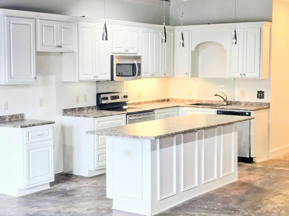 Beautiful kitchen and island