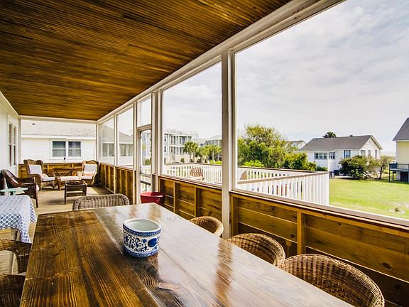 Large screened porch