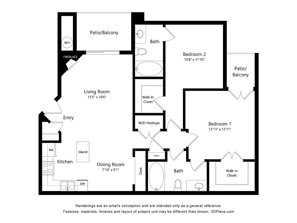 Floor plan Herron