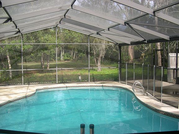Pool w/ Large Deck and Screen Enclosure