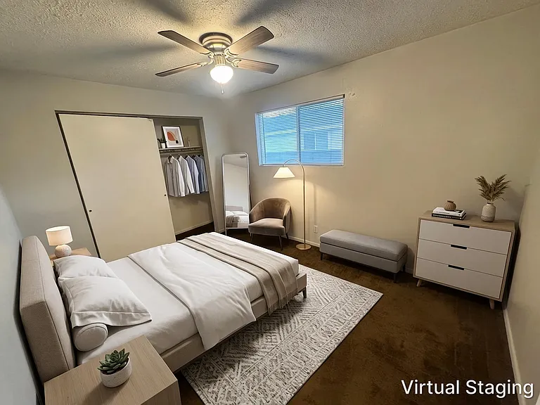 2nd Bedroom Staged