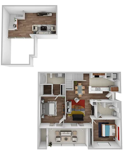 Floor plan B2 - Cumberland with Loft
