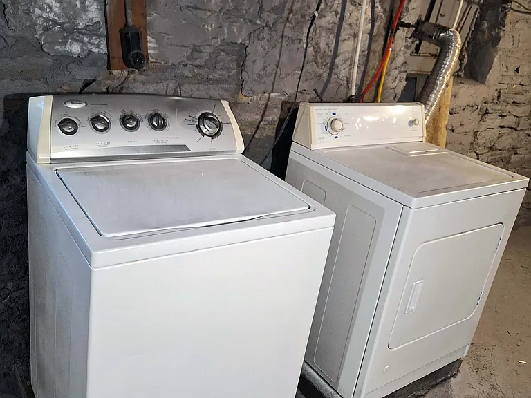 Washer and dryer