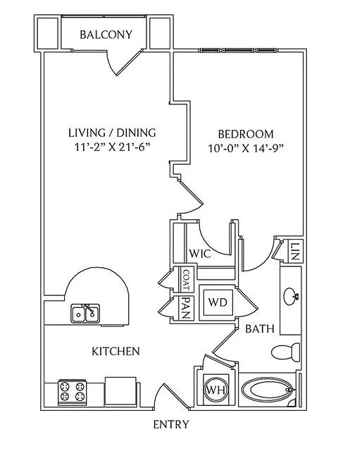 Floor plan A2BO1