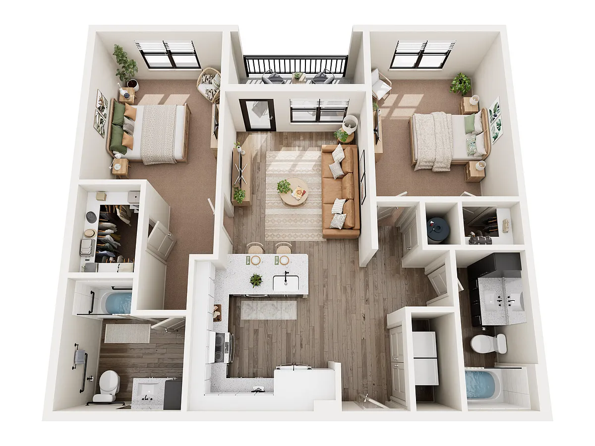 Floor plan B1.1HC