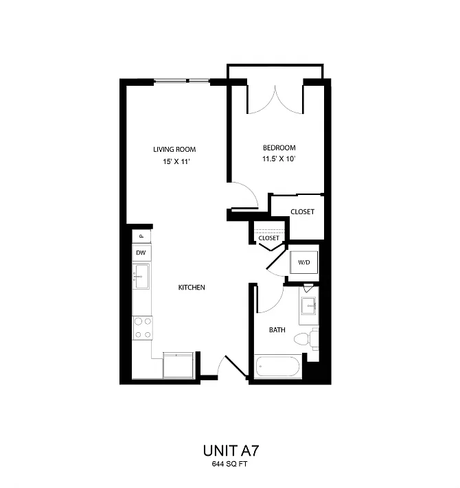 Floor plan A7