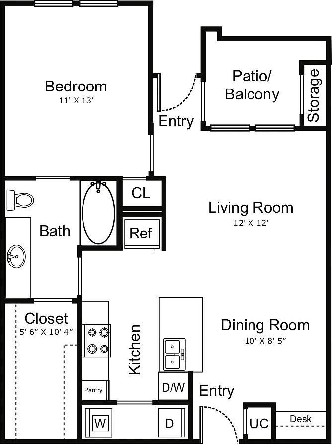 Floor plan Astoria