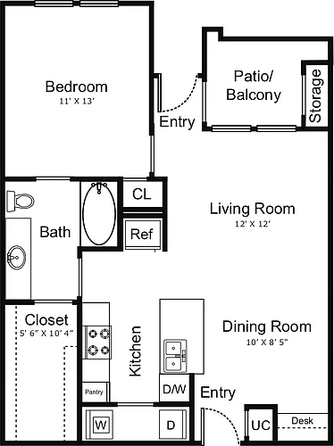 Floor plan Astoria