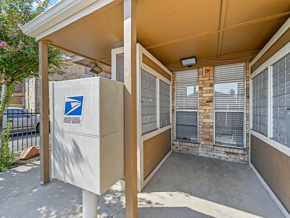 Our updated mail station