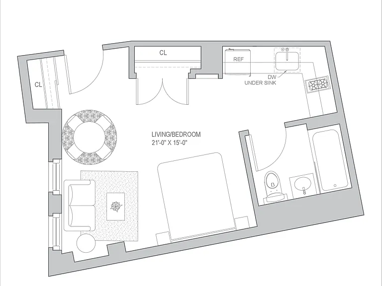 110 Greenwich St #7G — Photo 2