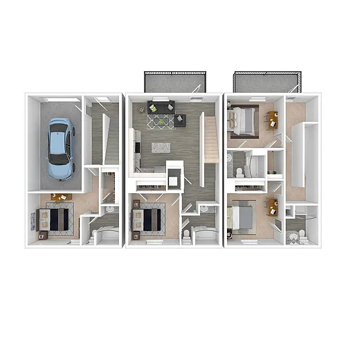 Floor plan D1
