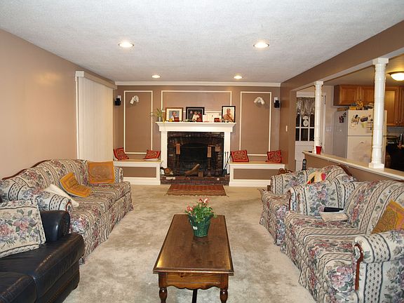 Living Room with Fireplace