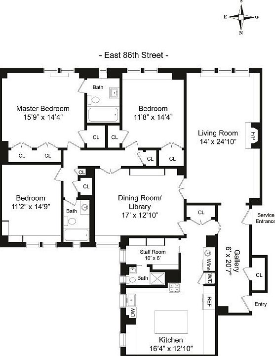1st image of 55 E 86th St #6B