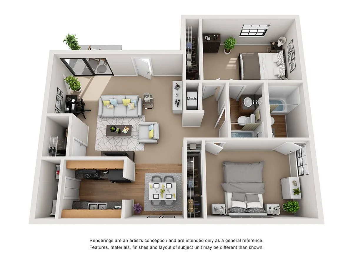 Floor plan Hunter