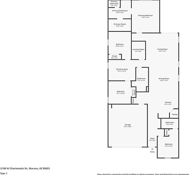 4 bed, 3.0 bath, 2027 sqft, $1,895 — Photo 2