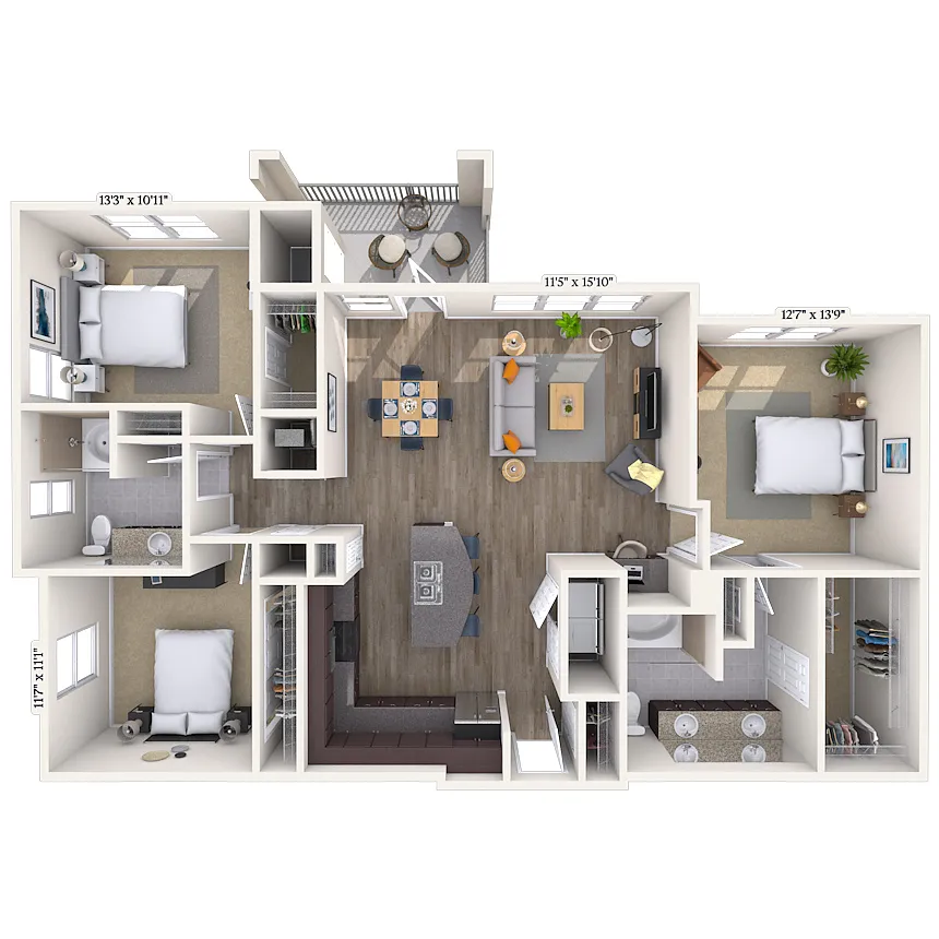 Floor plan Klein