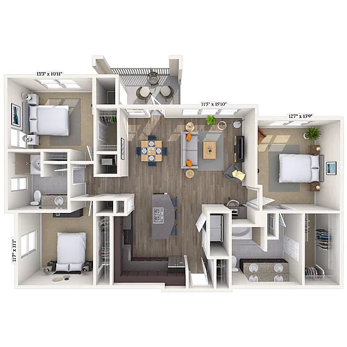 Floor plan Klein