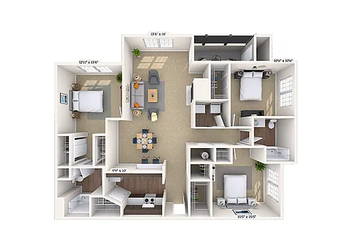 Floor plan The Triple Crown