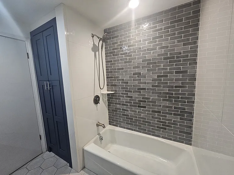 Hall Bath with storage