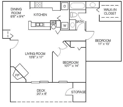 Floor plan BRISTOL