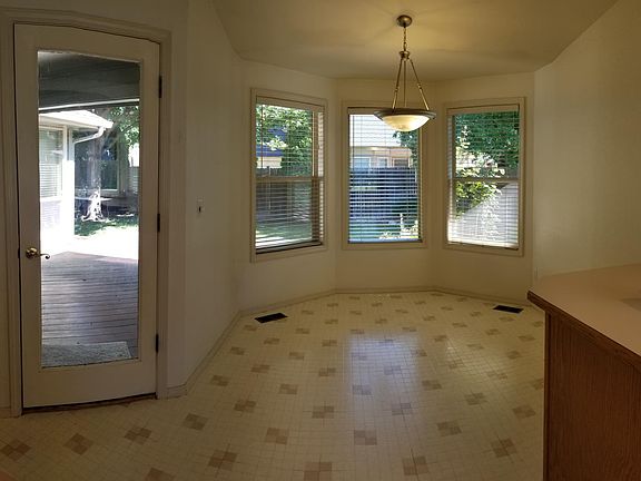 Dining room, door to deck