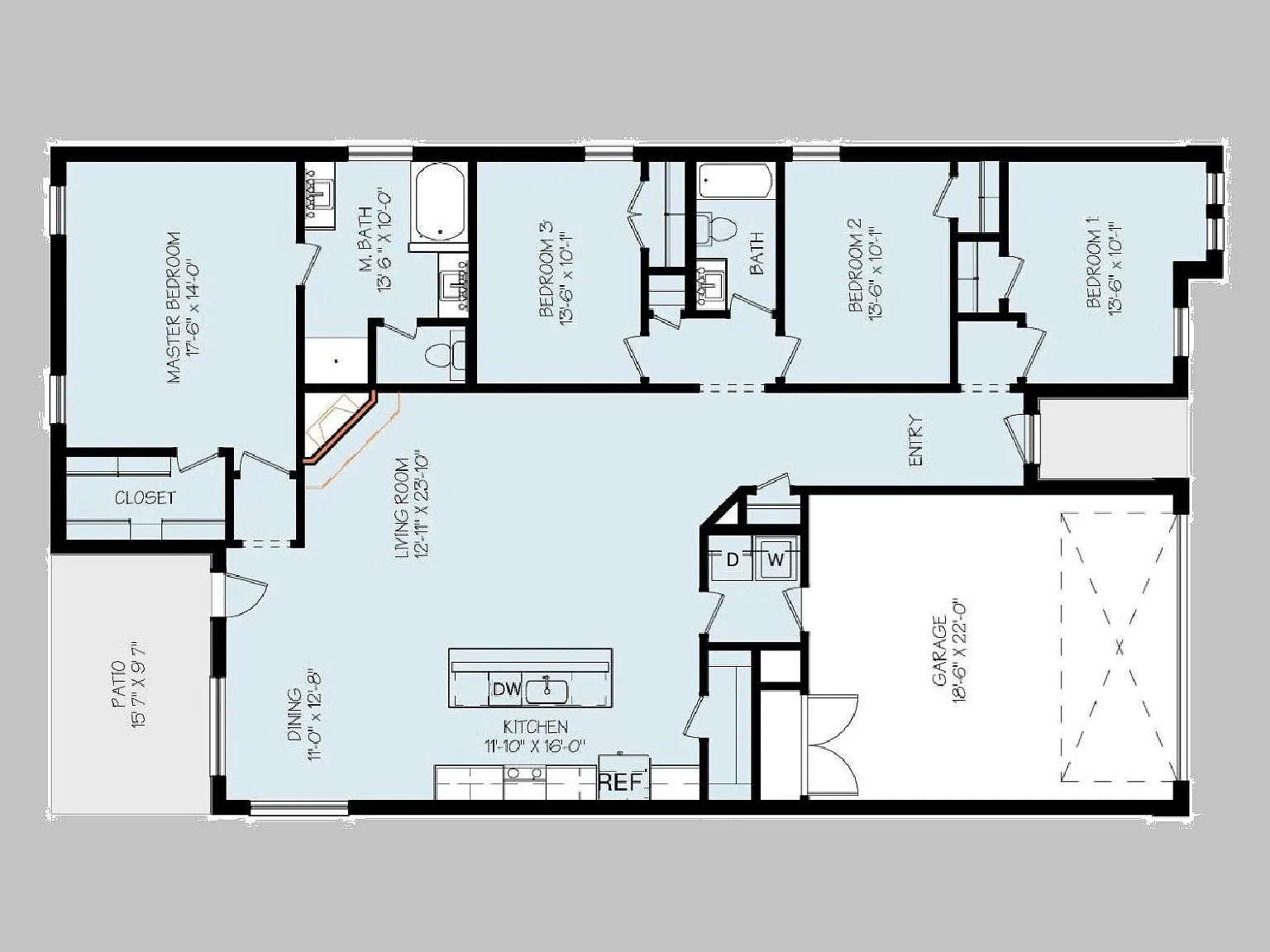 4 bed, 2050 sqft, $950 — Photo 2